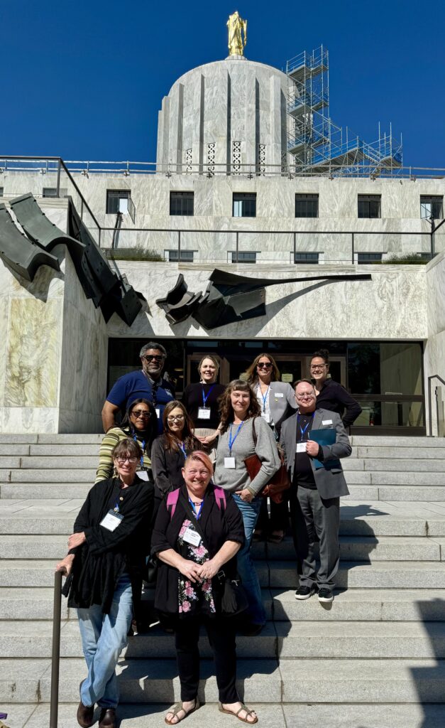 Today, our leadership team joined partners from Central City Concern, Volunteers of America , and others in Salem for the Oregon Council for Behavioral Health’s Day at the Capitol.
